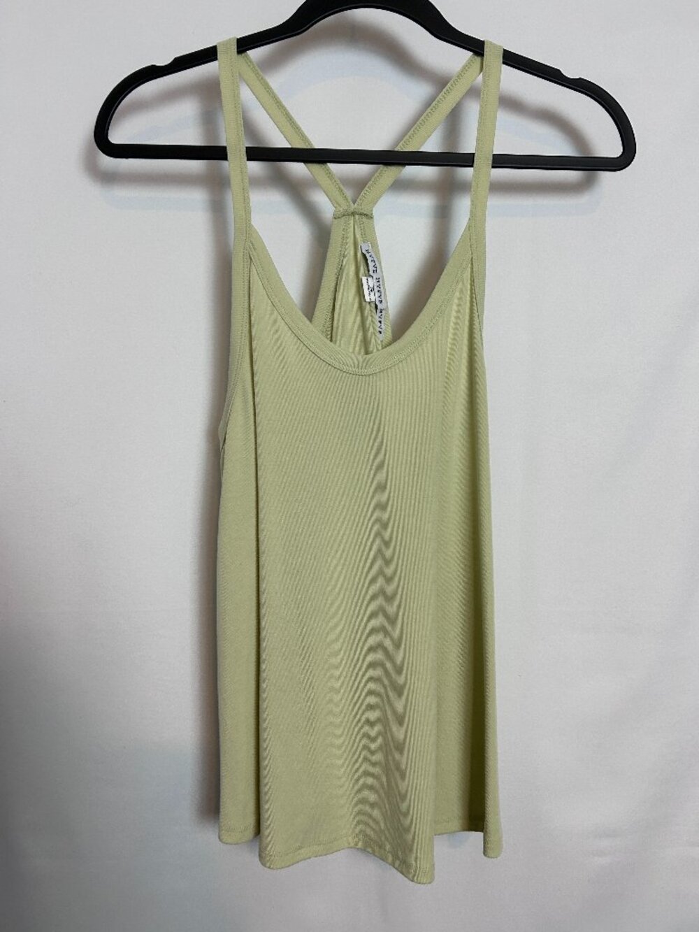 Hyfve light green cross-back v-neck‎ tank size S